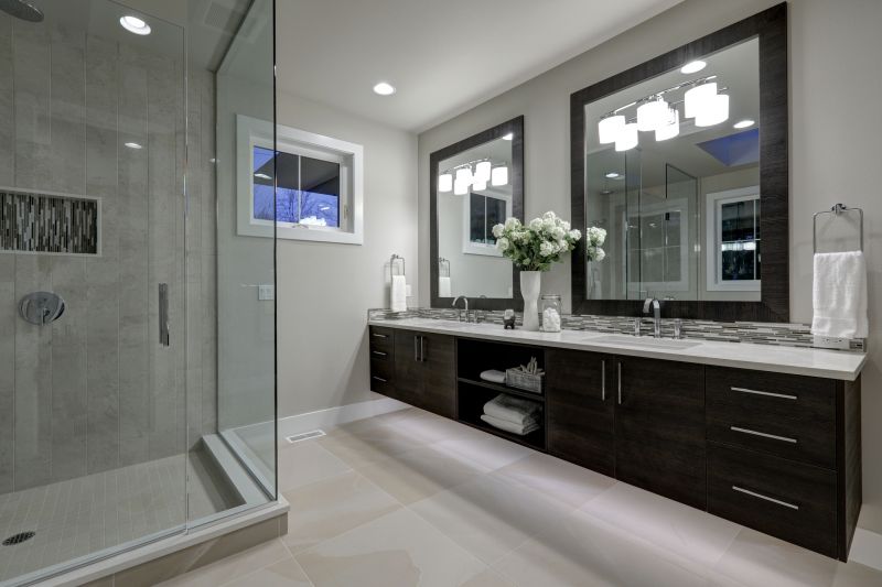 Spacious Master Bathroom Design